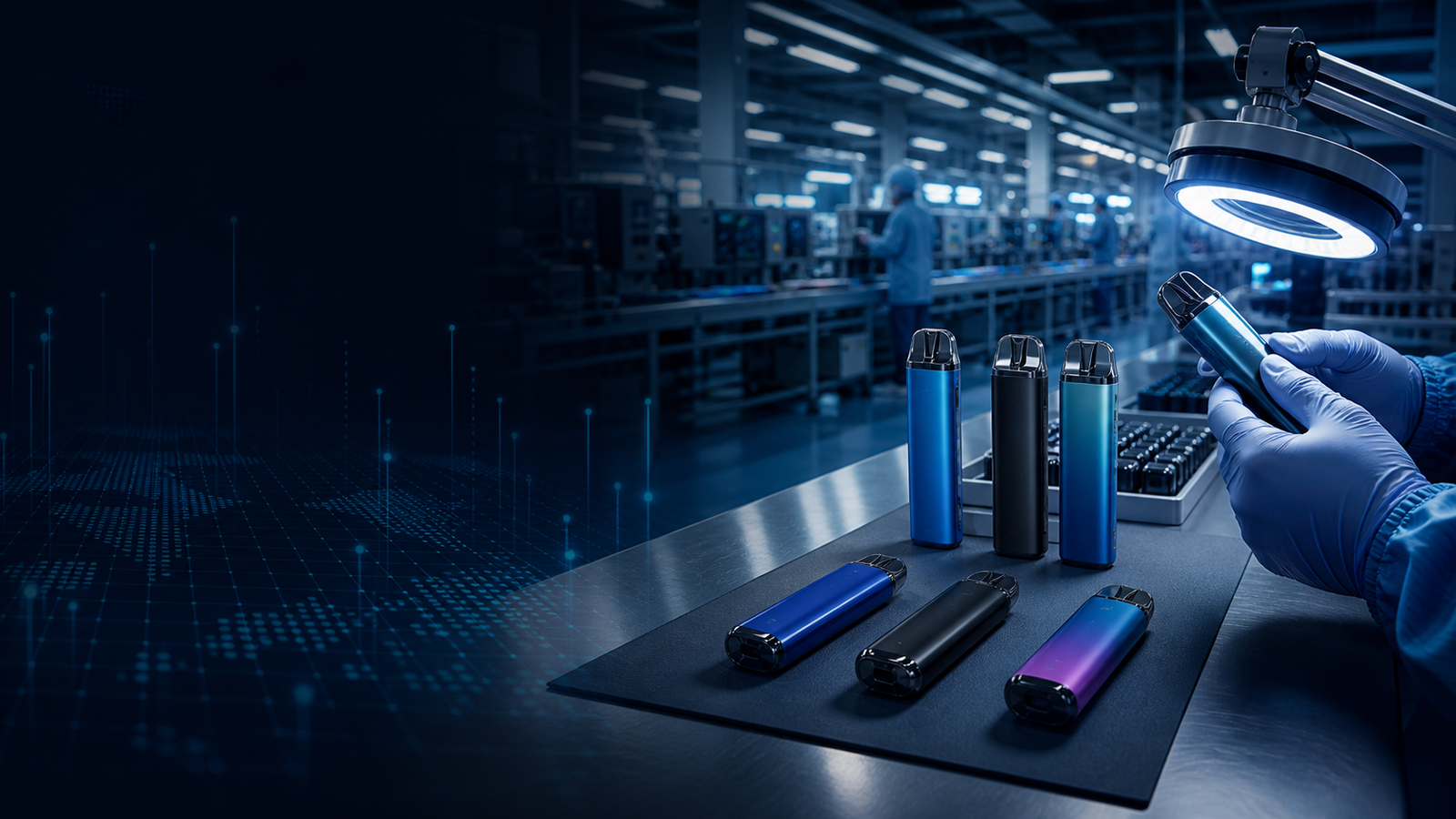 Disposable vape manufacturing and quality inspection for importers
